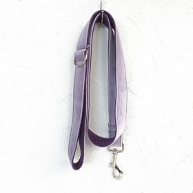 MUTTCO drawstring traction belt set (Option: Light purple Leash-S)
